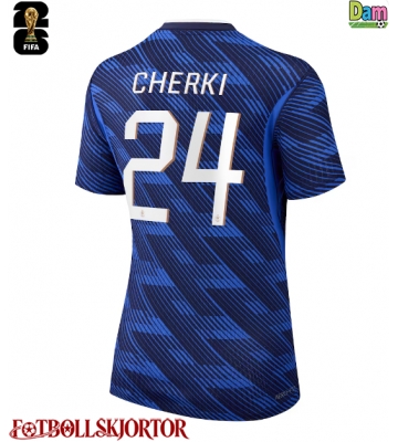Frankrike Rayan Cherki #24 Hemmatröja Dam VM 2026 Kortärmad